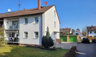 Vermietete Doppelhaushälfte mit großem Garten als solides Investment